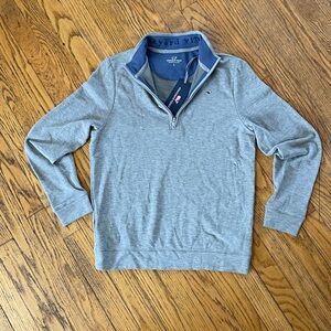 VINEYARD VINES Boys' Saltwater Quarter-Zip size L